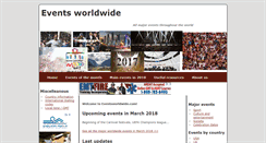 Desktop Screenshot of eventsworldwide.com